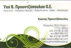 ΕΙΣΑΓΩΓΙΚΗ ΕΤΑΙΡΕΙΑ ΠΛΑΣΤΙΚΩΝ ΥΦΑΣΜΑΤΙΝΩΝ ΦΥΤΩΝ & ΛΟΥΛΟΥΔΙΩΝ ΑΘΗΝΑ ΥΙΟΙ Β ΠΡΟΥΝΤΖΟΠΟΥΛΟΥ Ο Ε      